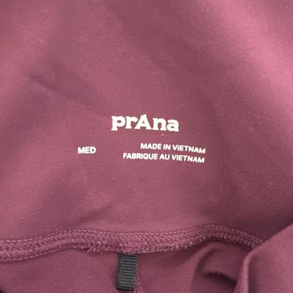 PrAna Luxara Pocket Legging Mulberry, EUC, Size Medium - Picture 2 of 8